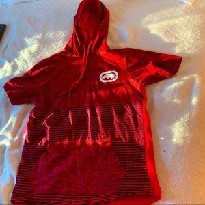 Red Hooded Shirt